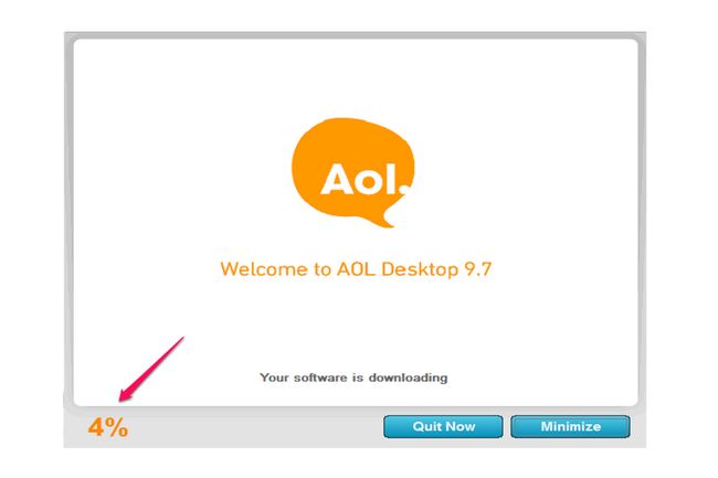 Vous devez créer un compte gratuit AOL - ou se connecter à un existant - lorsque vous utilisez AOL Desktop.